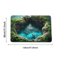 thumbnail image 2 of 3D Optical Diatomite Bath Mat Super Absorbent Non Floor Rug For Home Kitchen Living Room Entrance, 2 of 5