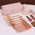 thumbnail image 6 of Makeup Brush Roll Bag, Portable Folding Storage Pouch, Multi Function Organizer, Travel Case for Cosmetic Brushes Tools, 6 of 6