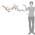 thumbnail image 2 of Large Japanese Cherry Blossom Tree Branch Vinyl Decal Wall Sticker | Girls Flowery Room Décor, 2 of 4