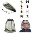 thumbnail image 2 of KEINXS 2 Pack Filet Anti-Moustiques pour Extérieur Filet Anti-Insectes Chapeau Anti-Insectes pour Randonnée Camping Pêche, 2 of 6