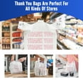 thumbnail image 3 of ACSTEP 1000 Count Thank You Plastic Bags, 12x6.5x21inch T-Shirt Bags with Handles Shopping Grocery Bags, White, 3 of 7
