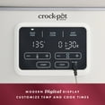 thumbnail image 6 of Crock-Pot Programmable 6-Quart Slow Cooker with Sous Vide, Oat Milk, 6 of 7