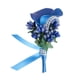 thumbnail image 2 of Ramo de flores para boda, ramo de flores, ramo artificial de moda, Azul, 2 of 9