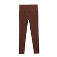 thumbnail image 4 of Sngxgn Winter Warm Lined Leggings Women,Thick Thermal Tights(Brown,M), 4 of 9