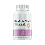 Neotonics Skin & Gut Probiotics Supplement Pills Diatery Supplement 60 Capsules