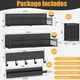 thumbnail image 2 of Estante magnético para especias para refrigerador, paquete de 7 estantes magnéticos  metal, organizador de especias con estante de gancho, soporte para toallas de papel, organizador de, 2 of 7