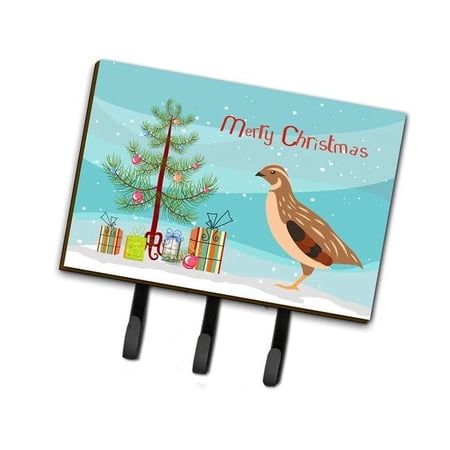 Carolines Treasures BB9322TH68 Golden Phoenix Quail Christmas Leash or Key Holder
