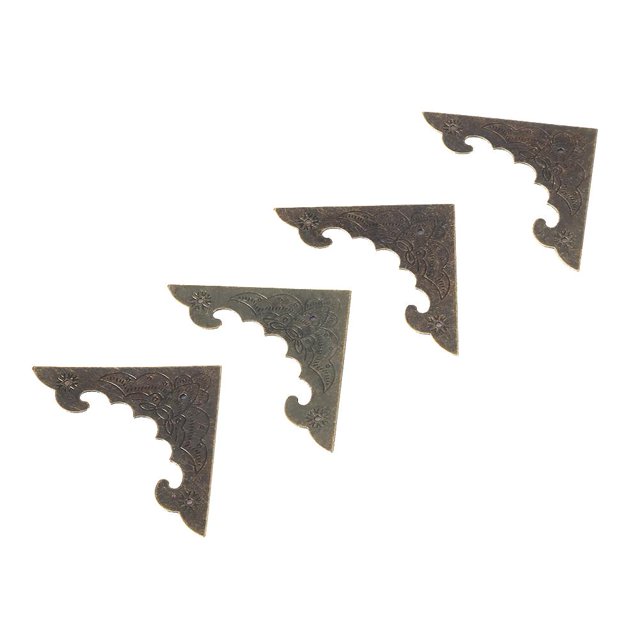 Housse de Protection de Bord, Protecteurs d'Angle Antique Unique 12 Pcs pour Table pour Coffret Cadeau de Bijoux