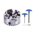 thumbnail image 1 of Woodworking Lathes Collet Kit, Metal  Sealing Self-Centering Lathe Chuck M40 4in  For Suppoting For Clamping, 1 of 8