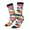 2 Black-1, variant on Lantern Koi Fish Pattern Sport Socks for Women and Men Crew Socks Sporty Calf Socks Casual Socks