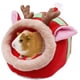 thumbnail image 1 of PU transparente borde naranja mascota impermeable impermeable con capucha capa de lluvia chaqueta ropa para perros gatos, 1 of 8