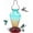 Diamond Green, variant on Glass Hummingbird Feeder for Outdoors Hanging, 25Oz Humming Bird Nectar Feeder, Perch, 5 Flower Feeding Ports, Leak Proof Base, Hook for Outside Garden Backyard, Gift for Women Mom, Diamond Red