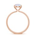 thumbnail image 2 of 1.5 CT Natural Opal Solitaire Ring for Women in Sterling Silver / Rose Gold Plated| October Birthstone, Birthday, Engagement, Wedding Jewelry Gift Ring Size 6, 2 of 3