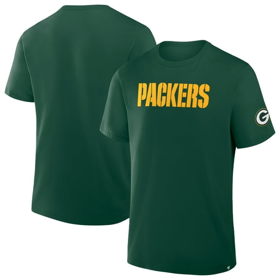 Men's Fanatics Green Green Bay Packers Option Route Legacy T-Shirt