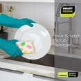 thumbnail image 2 of Smart Design Non Scratch Scrub Sponge with Bamboo Odorless Rayon Fiber - Set of 9 - Ultra Absorbent - Soft and Scrubber Side - Cleaning, Dishes, and Hard Stains - Prints, 2 of 8