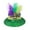 Brown, variant on HCURIBAD Clearance! Mardi Gras Accessories for Women, Three-Color Feather Jazz Hat for Carnivals & Festivals, 1 PC Hat Army Green A