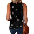 thumbnail image 4 of Blusa de chaleco suelta con cuello redondo y estampado informal para mujer Pompotops lopia990939, 4 of 8