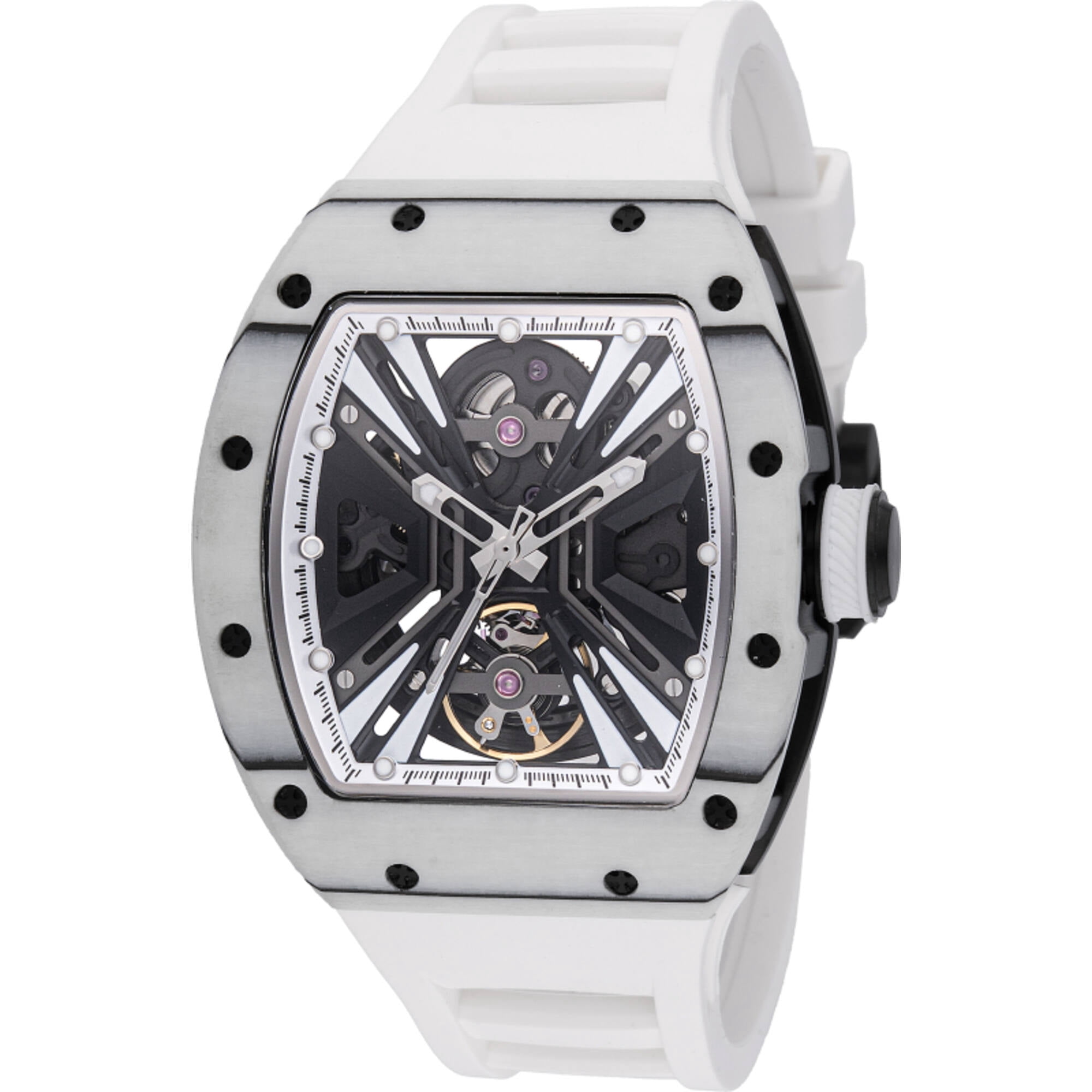Invicta 49028 Men's S1 Rally Chronograph White Rubber Strap Watch