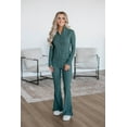 thumbnail image 5 of Rixie Ribbed Active Jacket - Spruce, 5 of 5