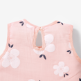 thumbnail image 6 of PatPat Baby Girl Clothing 100% Cotton Peter Pan Collar Floral Print Tank Dress, 6 of 6