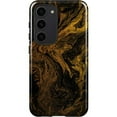 thumbnail image 1 of Étui Marbre Or et Noir pour Galaxy S23 Pro, iPhone 16 Pro Max, 1 of 4