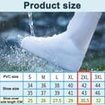 thumbnail image 2 of Waterproof Shoe Covers,Reusable Rain Shoe Covers,Non-Slip Durable Silicone Shoe Covers, 2 of 5