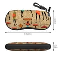 thumbnail image 2 of Vsdgher Dancing African Women Sunglasses Soft Case Neoprene Zipper Eyeglass Case, Zipper Portable Spectacle Cases for Men Women, 2 of 6