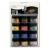 Jacquard Pearl Ex Mica Pigment Set, 12-Colors, Series 2