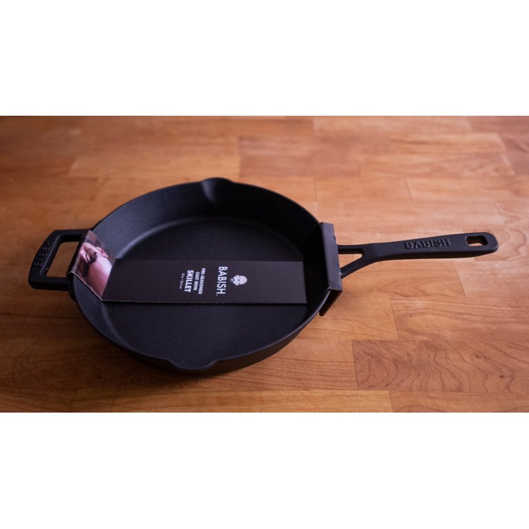 Babish Pre Seasoned Cast Iron Skillet 12 In., Fry Pans & Skillets, Household