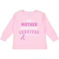 thumbnail image 3 of Inktastic My Mother is a Survivor Breast Cancer Awareness Boys or Girls Long Sleeve Toddler T-Shirt, 3 of 5
