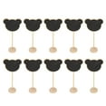 thumbnail image 2 of Easy To Carry Chalkboard Label Notes, Chalkboard Picks, 10Pcs Food Signs Place Cards For Desktop Numbers Wedding Table Numbers Party Favors, 2 of 8