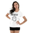 thumbnail image 4 of Graduate 90s Throwback Graduation Womens Fitted Plus Size Graphic Tee Brisco Brands 2X, 4 of 5