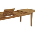 thumbnail image 3 of Modway Marina 9 Piece Outdoor Patio Teak Dining Set in Natural White, 3 of 8