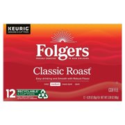 Folgers Gourmet Selections Coffee K-Cup Pods Medium Roasted Classic Roasted 12 each