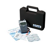 Drive Medical Portable Digital Dual Channel 5 Mode TENS Unit with Carrying Case and Electrodes