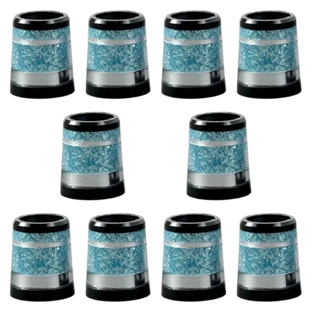 Almencla 10 Pcs Accessoires de Manches de Club de Golf, Bagues de Club de Golf, Bleu