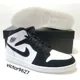 thumbnail image 1 of Ni - ke Size 13 Ni - ke Air Jordan 1 Mid SE AJ1 Black White Diamond Shorts DH6933-100 Mens, 1 of 5