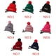thumbnail image 2 of Jumpingount Precioso sombrero para niña, sombrero tejido de hilo, pinzas para el pelo, pasador, horquilla, decoración de Navidad Accesorio para el cabello rojo, 2 of 6