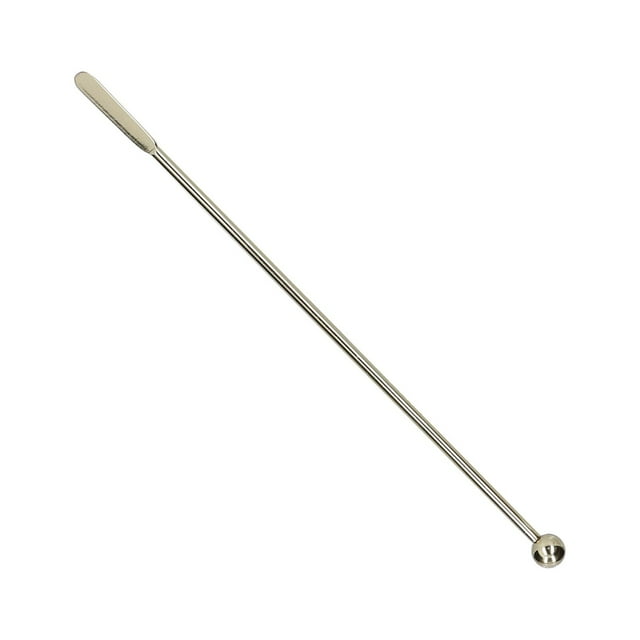 Agitador de acero inoxidable 304 para cóctel, café, bebida, barra agitadora, accesorio de barra, color dorado