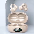 thumbnail image 3 of Headphones Wireless Ear Clip Headphones Bluetooth Mini Sports Running Earring Headphones Open Ear In Ear Headphones Wireless Earbuds With Earhook Wireless Earbuds, 3 of 3