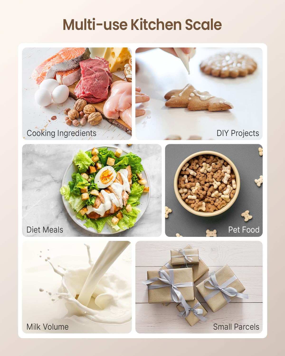 RENPHO Digital Kitchen Food Scale with 7 Measuring Units photo 3
