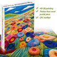 thumbnail image 2 of Puzzle Bgraamiens Felted Flower Grassland 1000 piezas para adultos, 2 of 6