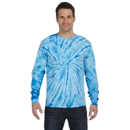 

Tie-Dye Adult 5.4 oz. 100% Cotton Long-Sleeve T-Shirt - CD2000