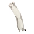 thumbnail image 3 of Juguete de gato de dibujos animados para bebé, almohada de peluche suave y larga, adorable animal de peluche para niños, gris, 90 cm/35,43 pulgadas, 3 of 15