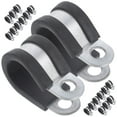 thumbnail image 3 of Miangastore 20pcs Cable Clamp Brake Line Clamp Tube Clamp Pipe Clamp Tool Stainless Steel Clamp Supply, 3 of 8