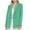 Green-01, variant on HTNBO Womens Boyfriend Oversized Shoulder Pads Blazer Button Down Long Sleeve Lapel Work Office Casual Blazer Jacket
