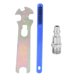 thumbnail image 3 of Spray Gun Set Upper Pot Gravity Feed Paint 1.8mm Fluid Tip Pneumatic Tools Hardware W‑71American Style, 3 of 4