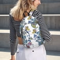 thumbnail image 6 of Yiaed Flowers and Butterflies Print Backpack, Premium Laptop Backpack, Travel Backpack for Women, Lightweight Backpacks, Comfortable Back Pack-Medium, 6 of 7