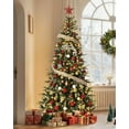 thumbnail image 1 of Artificial Christmas Tree,Spruce Prelit Christmas Trees for Home,Office,Party Thickened PE&PVC Branch Tips,Fire-Resistant Automatic Branches, 1 of 8