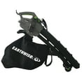 Earthwise 3 in 1 BVM20312 12 Amp Corded Blower, Vacuum, Mulcher with Collection bag